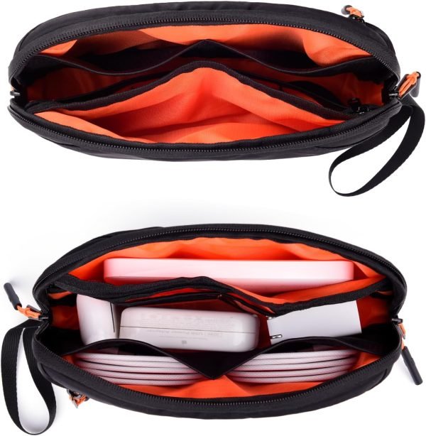 Cable Organizer Bag, Charger Organizer Pouch Case for Travel Accessories/Airplan... - Image 3