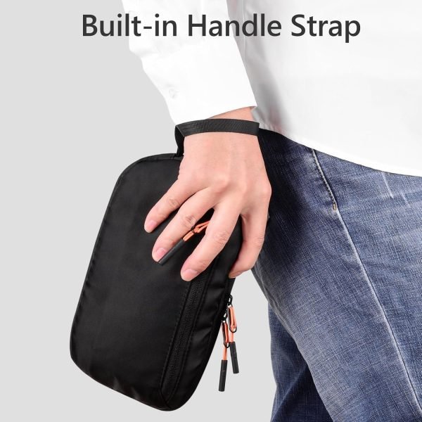 Cable Organizer Bag, Charger Organizer Pouch Case for Travel Accessories/Airplan... - Image 8