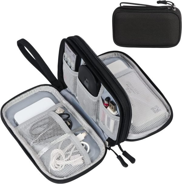 FYY Travel Cable Organizer Pouch Electronic Accessories Carry Case Portable Wate... - Image 2