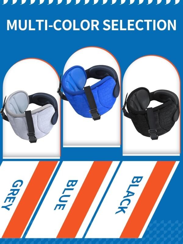 Travel Pillows for Airplanes, Airplane Pillow for Long Flight, Airplane Head Str... - Image 8