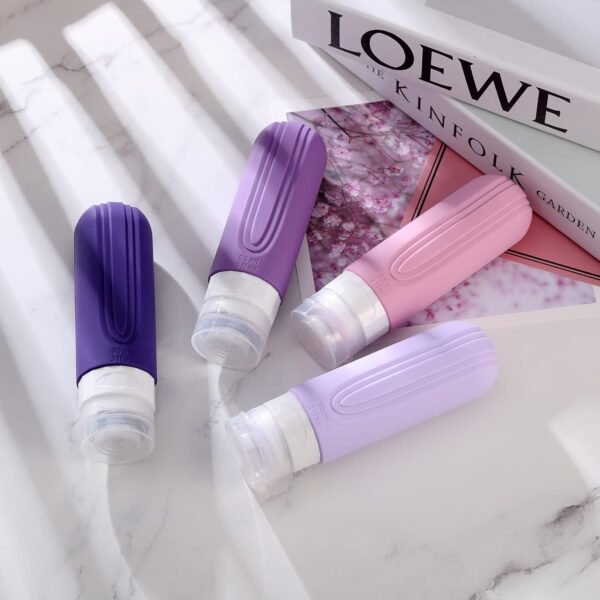 Travel Bottles for Toiletries, Tsa Approved 3oz Travel Size Containers BPA Free ... - Image 10