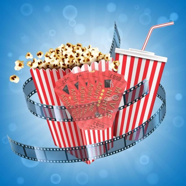 1000 Pieces Carnival Roll Tickets Raffle Tickets Single Roll Carnival Party Tick... - Image 5
