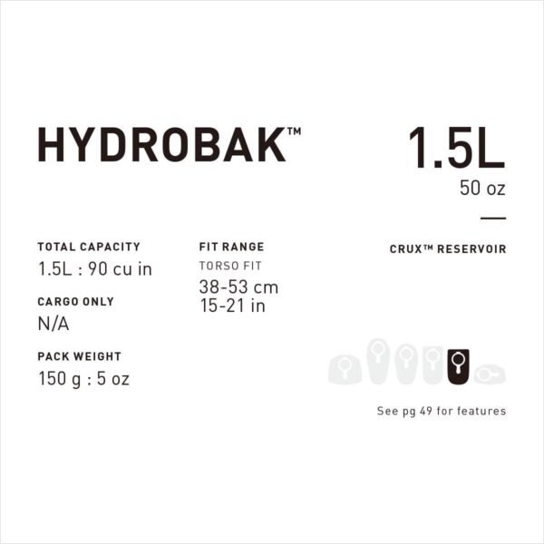 CamelBak Hydrobak Hydration Pack 50oz - Image 8