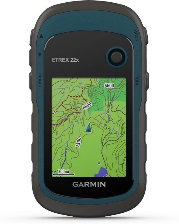 Garmin 010-02256-00 eTrex 22x, Rugged Handheld GPS Navigator, Black/Navy - Image 3