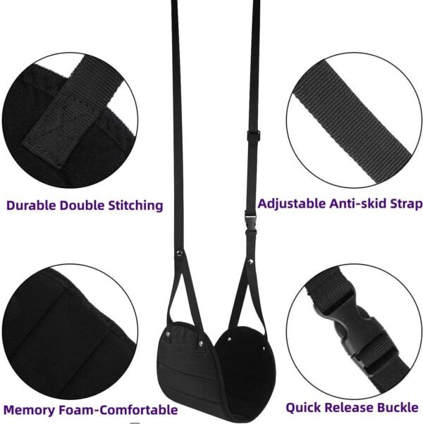 Foot Rest,Airplane Footrest Made with Premium Memory Foam,Portable Travel Essent... - Image 3