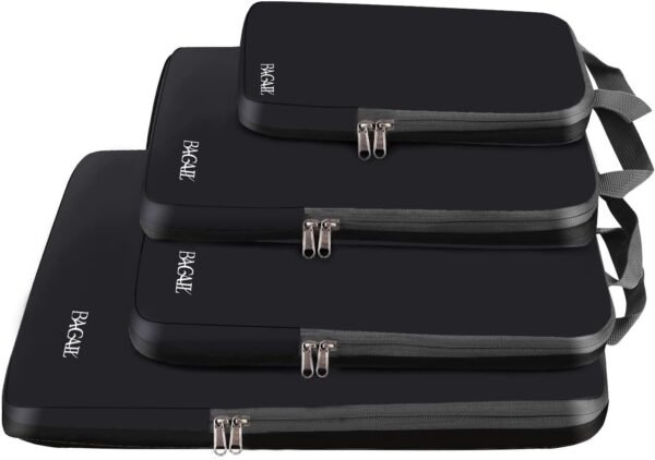 BAGAIL 4 Set/6 Set/8 Set Compression Packing Cubes Travel Accessories Expandable... - Image 2