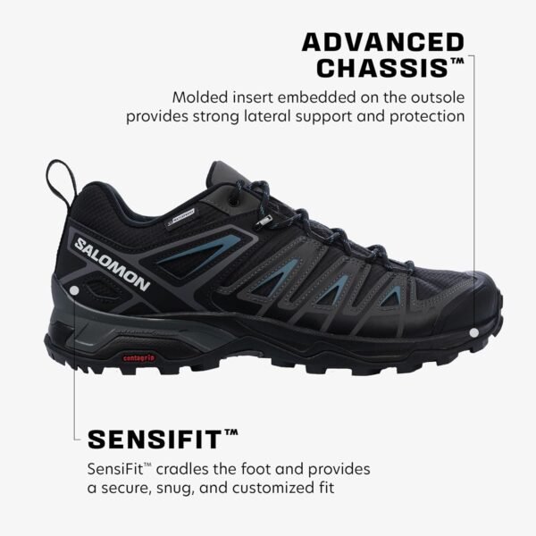 Salomon Women's X Ultra Pioneer Climasalomon Waterproof Hiking Shoes Trail Runni... - Image 3