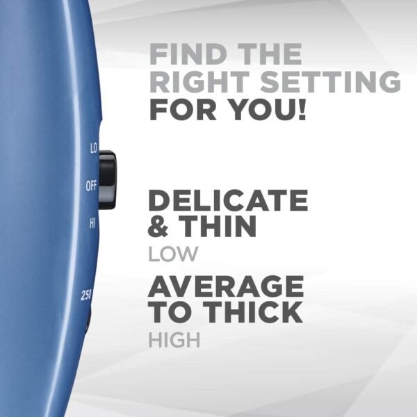 Conair Travel Hair Dryer with Dual Voltage, 1600W Compact Hair Dryer with Foldin... - Image 5