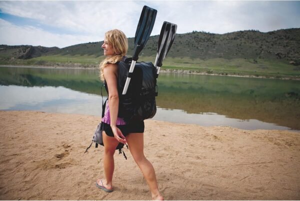 Sevylor QuickPak K1 1-Person Inflatable Kayak, Kayak Folds into Backpack with 5-... - Image 7