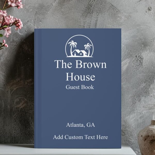 Hilis Personalized Guest Book for Vacation Home Visitors – Custom Guestbook for ... - Image 8