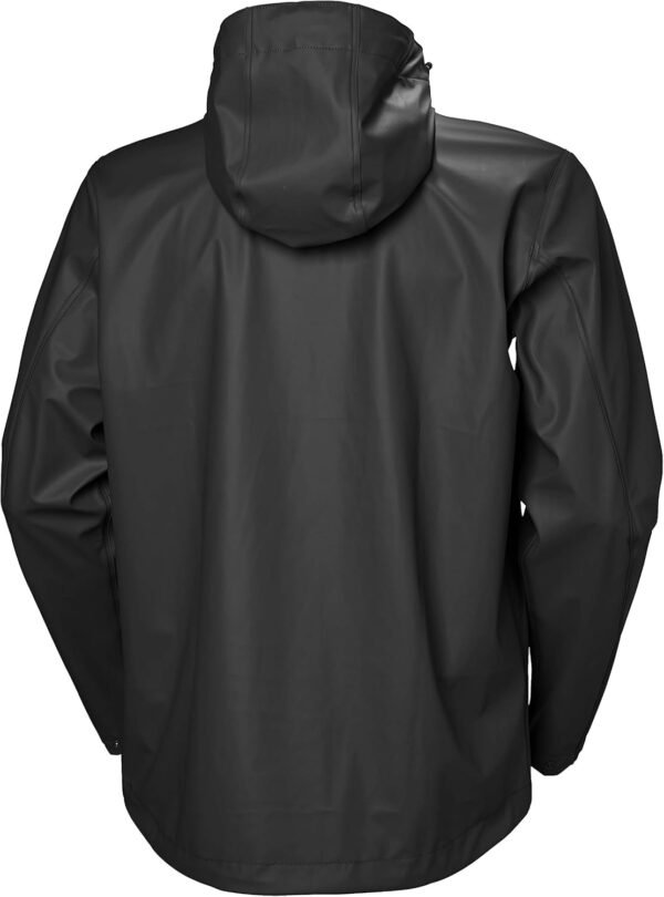 Helly-Hansen mens Moss Hooded Waterproof Windproof Raincoat Jacket - Image 3