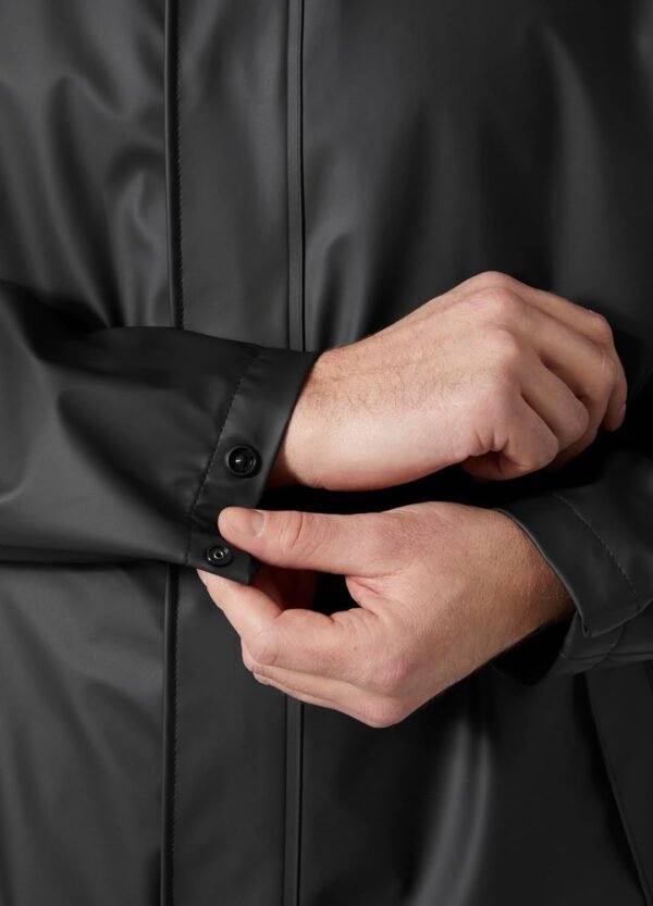 Helly-Hansen mens Moss Hooded Waterproof Windproof Raincoat Jacket - Image 4