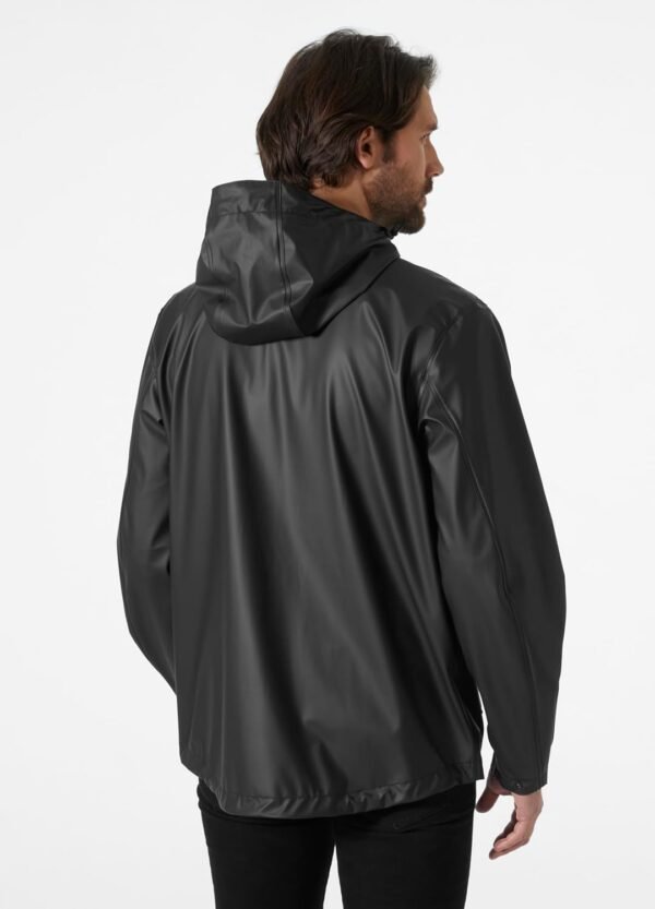Helly-Hansen mens Moss Hooded Waterproof Windproof Raincoat Jacket - Image 7