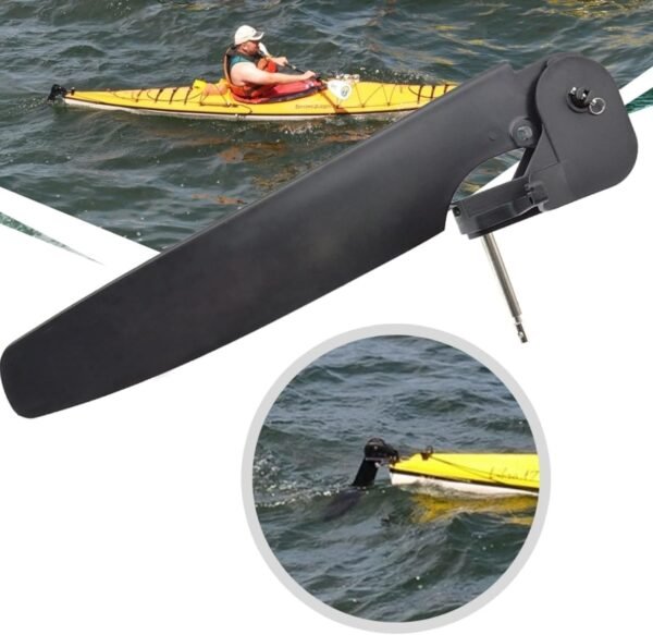 Kayak Rudders Kit, Canoeing Rudder Replacement Parts, Tail Vane Rudder Set for S... - Image 6