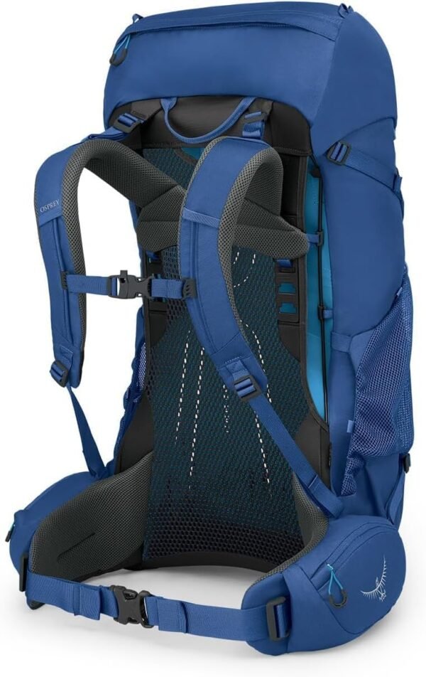 Osprey Rook 50L Men's Backpacking Backpack, Astology Blue/Blue Flame - Image 7