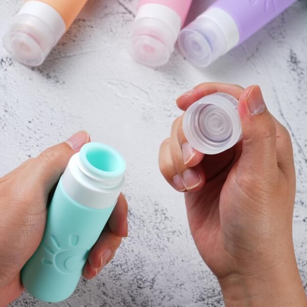 Travel Bottles for Toiletries, TSA Approved Travel Containers 3oz Leak Proof Tra... - Image 6