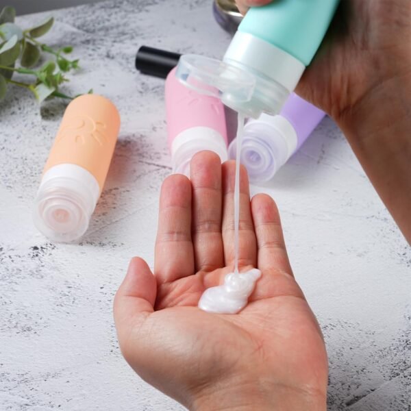 Travel Bottles for Toiletries, TSA Approved Travel Containers 3oz Leak Proof Tra... - Image 7
