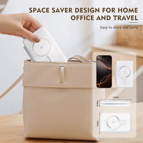 Magnetic Wireless Charger for iPhone: 3 in 1 Travel Charging Station for Apple D... - Image 7