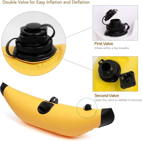 Lixada Kayak Stabilization System, Kayak PVC Inflatable Outrigger Float with Sid... - Image 5