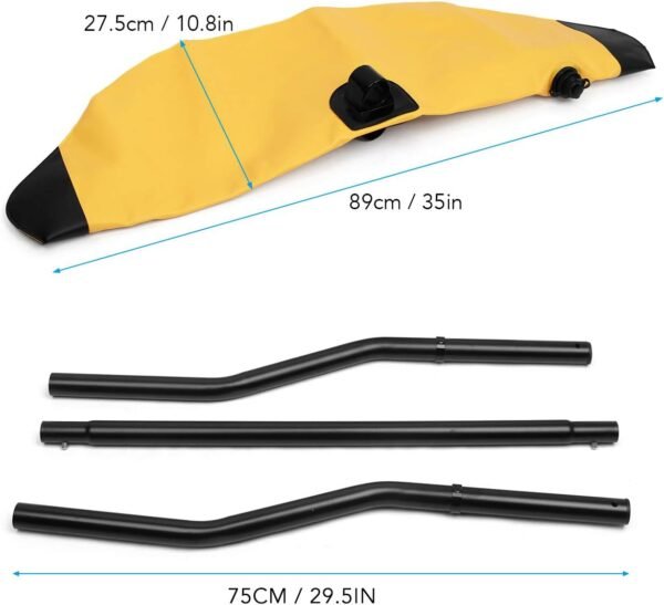 Lixada Kayak Stabilization System, Kayak PVC Inflatable Outrigger Float with Sid... - Image 7