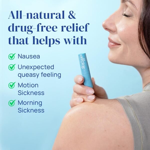 Nausea Relief Inhaler - All-Natural Remedy for Motion Sickness, Morning Sickness... - Image 4
