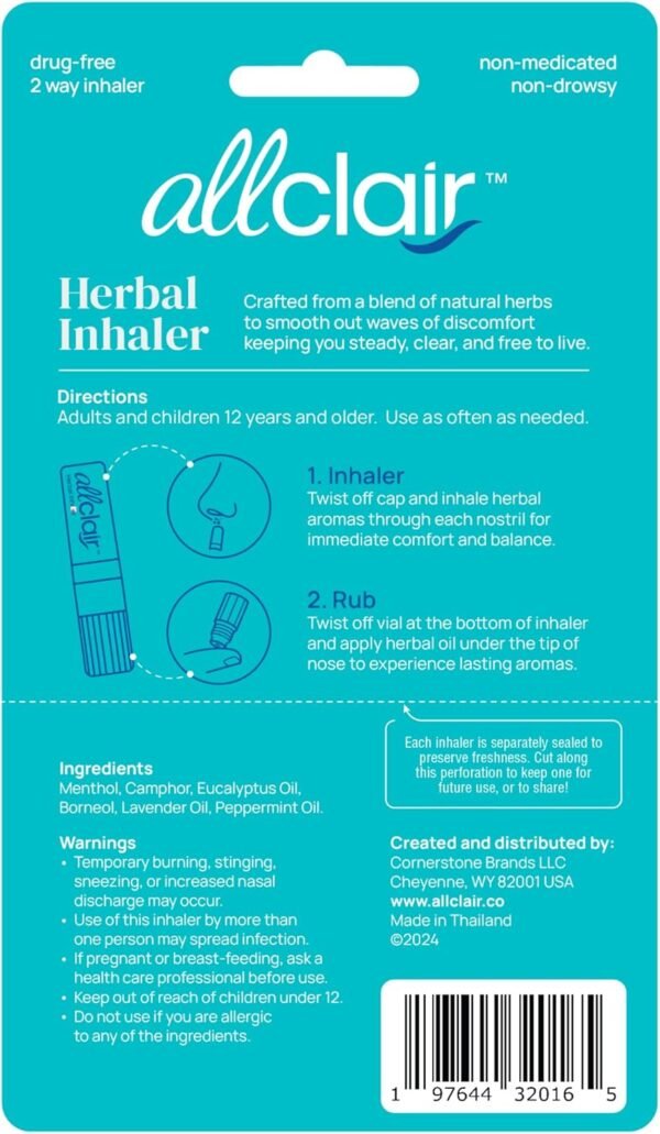 Nausea Relief Inhaler - All-Natural Remedy for Motion Sickness, Morning Sickness... - Image 10