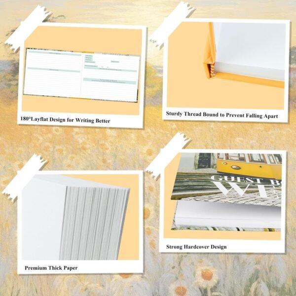 Visitor Guest Book for Airbnb, Cabin, Visitor Guest Book for Vacation Home, Airb... - Image 5
