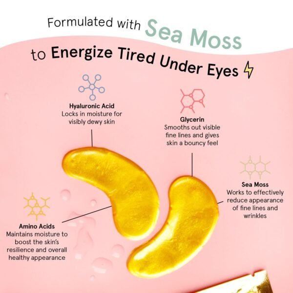 grace & stella Under Eye Mask - Gifts for Women - Travel Essentials - Reduce Dar... - Image 4