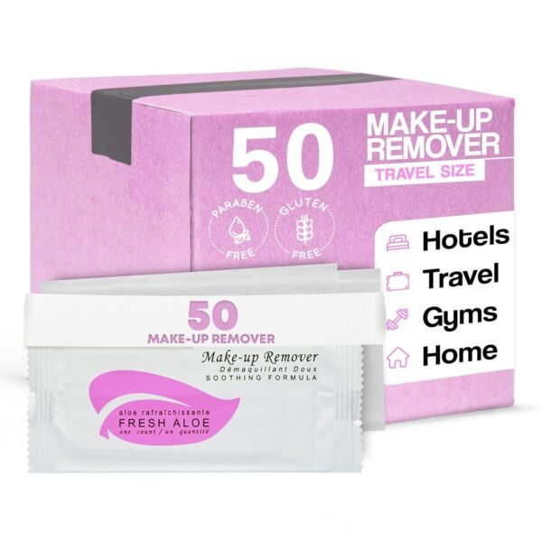 Fresh Aloe Makeup Remover Wipe for Hotel, AirBnB, VRBO, Vacation Rental (Case of... - Image 2