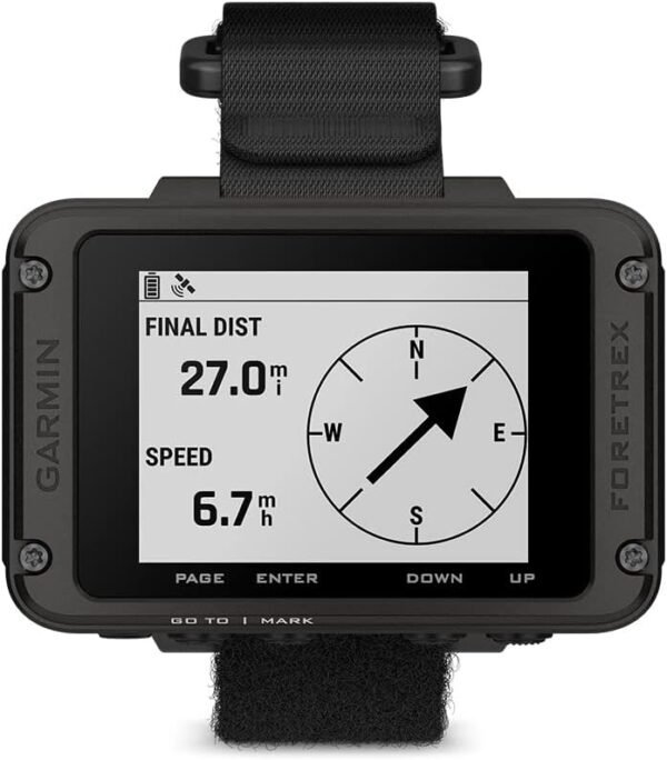 Garmin Foretrex 801, Wrist-Mounted GPS Navigation with Strap, Upgraded Multi-Ban... - Image 2