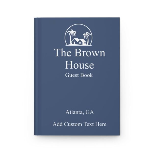 Hilis Personalized Guest Book for Vacation Home Visitors – Custom Guestbook for ... - Image 2