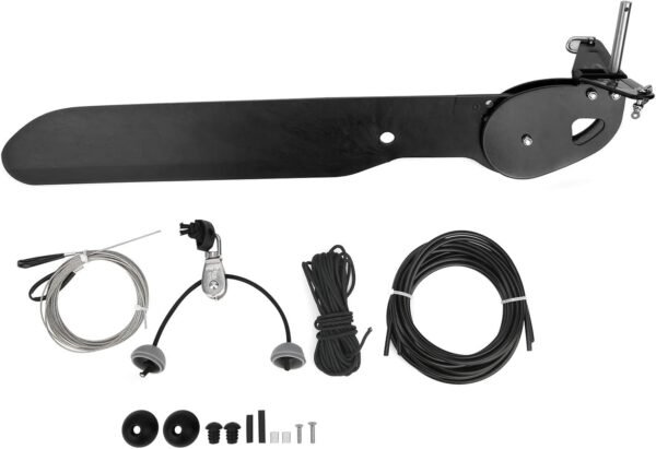 Kayak Rudders Kit, Canoeing Rudder Replacement Parts, Tail Vane Rudder Set for S... - Image 2