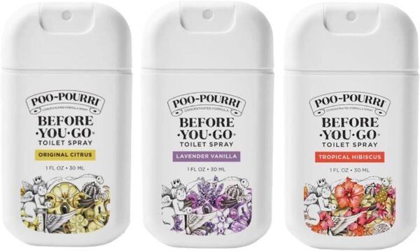 Poo-Pourri Before-You-Go Toilet Spray, Variety Pack 3 count- 1 Fl Oz each Pocket... - Image 2