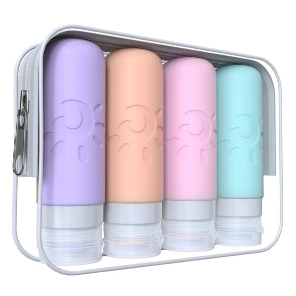 Travel Bottles for Toiletries, TSA Approved Travel Containers 3oz Leak Proof Tra... - Image 2