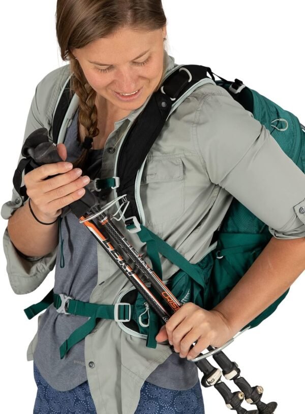 Osprey Tempest 20L Women's Hiking Backpack with Hipbelt, Jasper Green, WXS/S - Image 11