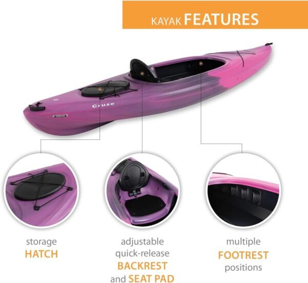 Lifetime Cruze 100 Sit-in Kayak - Image 5