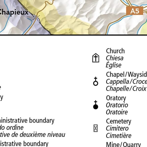 Tour du Mont Blanc Map (National Geographic Trails Illustrated Map, 4010) - Image 4