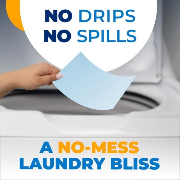 Arm & Hammer Power Sheets Laundry Detergent, Fresh Linen 50ct, up to 100 Small L... - Image 8