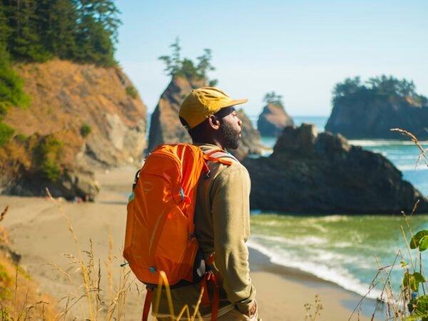 Osprey Hikelite 26L Unisex Hiking Backpack, Koi Orange/Blue Venture, One Size - Image 15
