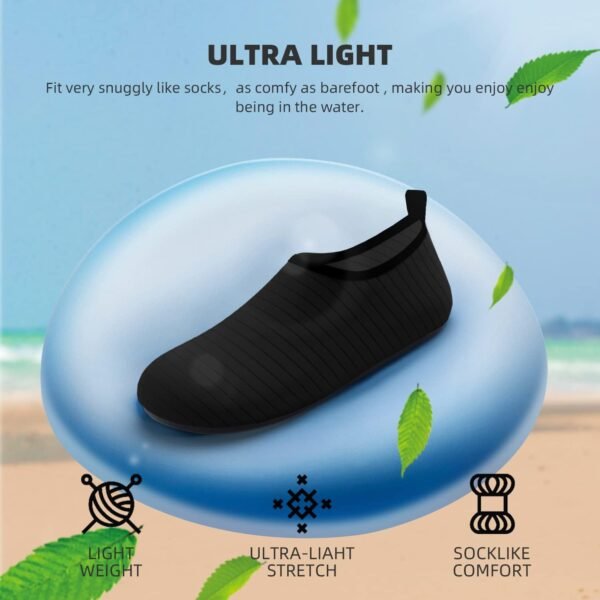 Water Shoes for Women Men Quick-Dry Aqua Socks Swim Beach Barefoot Yoga Exercise... - Image 7