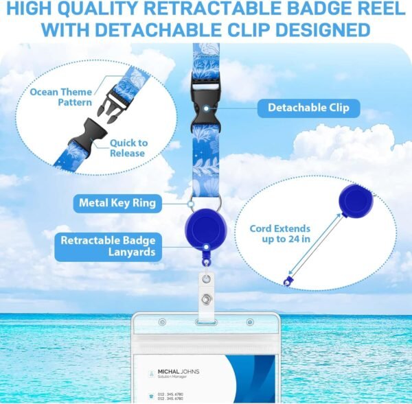 Cruise Luggage Tag Holders with Cruise Lanyard for Ship Cards Adjustable Cruise ... - Image 7