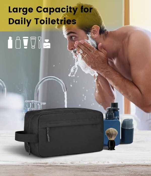 Vorspack Travel Toiletry Bag for Men - Hanging Toiletries Bag Water Resistant Do... - Image 6