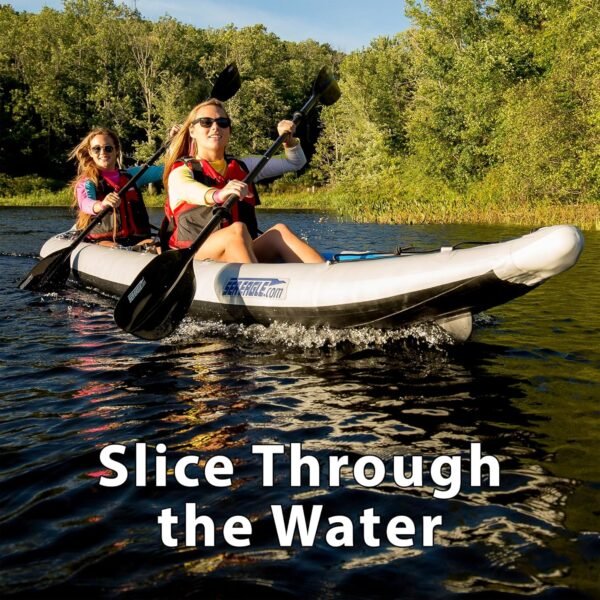 Sea Eagle 465FT FastTrack Inflatable Kayak 15'3" 1-3 Person Touring Kayak, Rigid... - Image 3