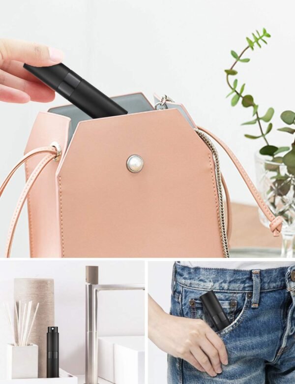 LISAPACK 8ML Atomizer Perfume Spray Bottle for Travel (3 PCS) Empty Cologne Disp... - Image 5