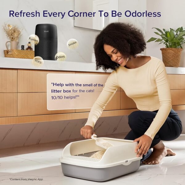 LEVOIT Air Purifiers for Bedroom Home, AHAM VERIFIDE, 3-in-1 Filter with Fragran... - Image 4