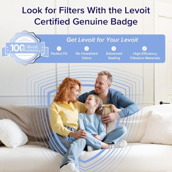 LEVOIT Air Purifiers for Bedroom Home, AHAM VERIFIDE, 3-in-1 Filter with Fragran... - Image 7