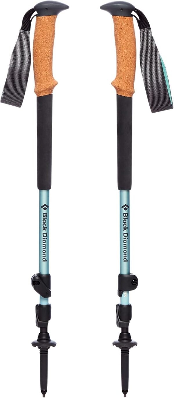BLACK DIAMOND Womens Trail Cork Trekking Poles, Pair of 2 Lightweight Collapsibl... - Image 3