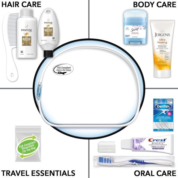 Convenience Kits International Women's Deluxe 10 Piece Kit with Travel Size TSA ... - Image 4