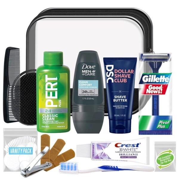 Convenience Kits International Men’s Super Deluxe, 16-Piece Kit with Travel Size... - Image 2