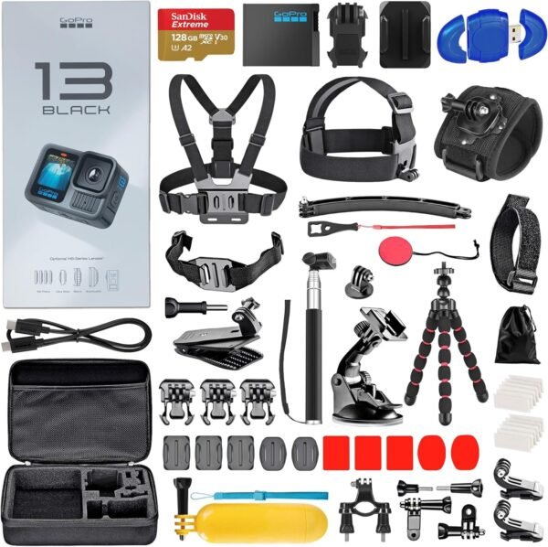 GoPro HERO13 (Hero 13) Black - Waterproof Action Camera with 5.3K, 27MP Photos, ... - Image 2